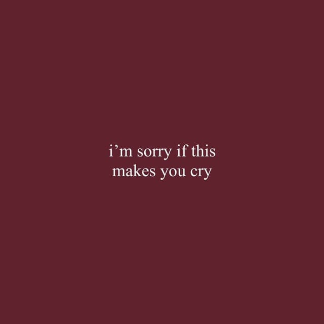 behind all the crying, behind all the anger, is just a kid w