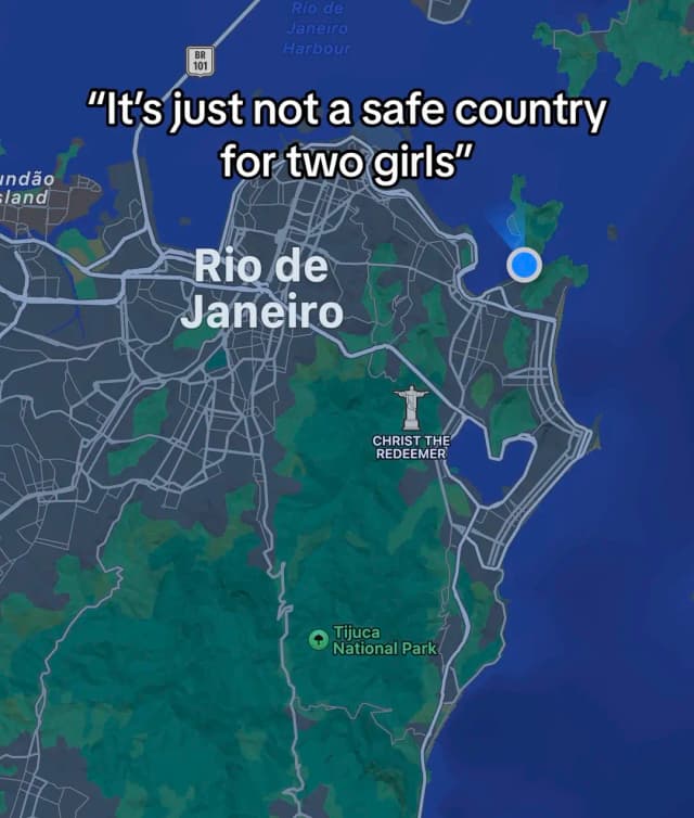 A long way from home, but we couldn’t have felt safer 🇧🇷 #