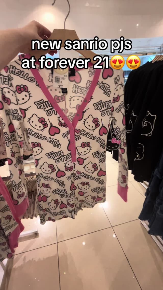 PART 2 POSTED NOW #hellokitty #forever21 #forever21xhellokitty #hellokittyxforever21 #hellokittypijama #hellokittypjs #hellokittypj #hellokittylover #hellokittyfinds #hellokittyonsie #sanrio #sanriohaul #sanrio #hellokitty #hellokittytok #halloweenhellokitty #mymelody #kuromi #kuromipj #hellokittyset #hellokittyforever21haul #forever21shopwithme #shopwithme #shopping #shoppinghaul 