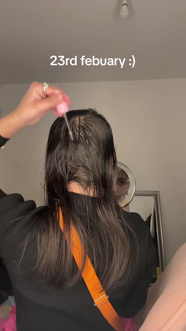 @Thaari ✨ using pure :) #fypシ #hairloss #hairgrowth #hairjourney #hairoil #thaari 