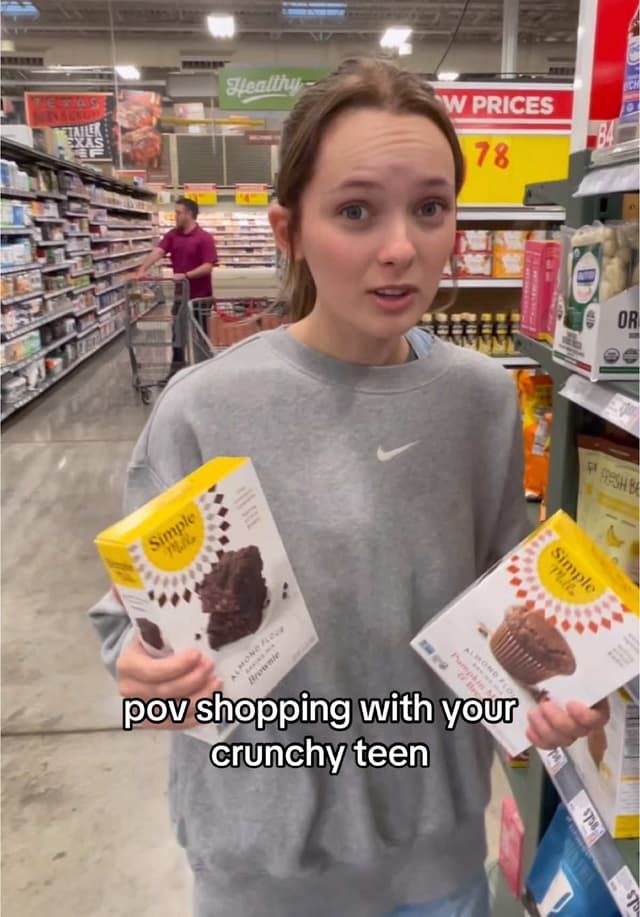 no forever chemicals for us! #crunchyteen #cleanliving #holistic #healthylifestyle #guthealth #nontoxic #wholefoods #crunchymom #wellness #funny #healthylifestyle #healthygirl #skits #funnyvideos #trend #trendingreels #viral