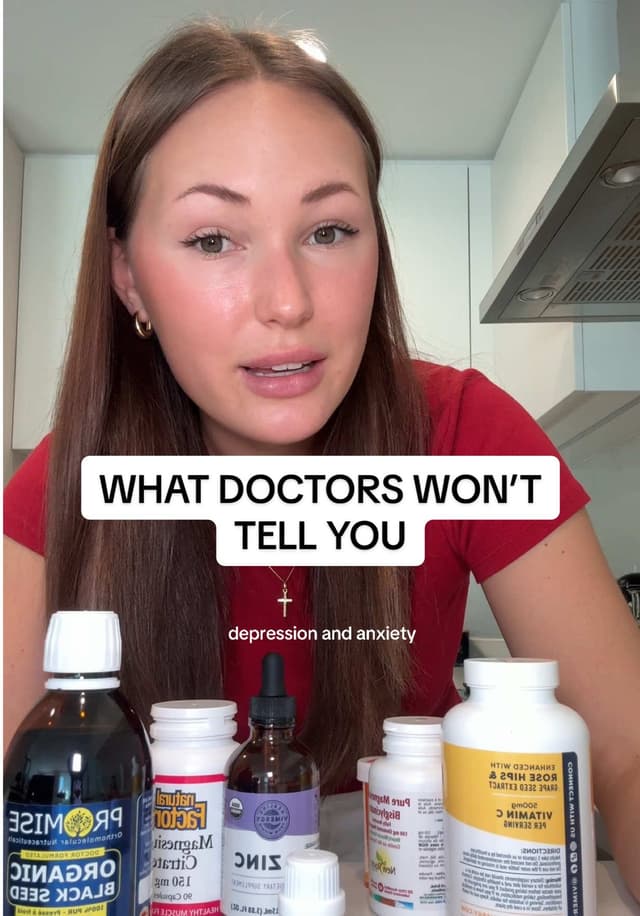Your doctor won't tell you this but I will, so follow for more wellness tips 😉😉 All supplements available in my Amazon storefront under “GUT HEALTH” #supplements #supplementsthatwork #supplementsforwomen #supplementreviews