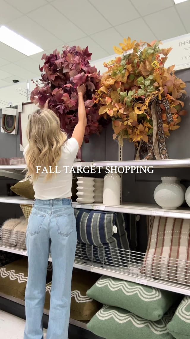 fall target shopping! 🍂🧸🤎🎃 sooo much good fall stuff out! #target #fall #shopwithme #targetfinds #asmr 