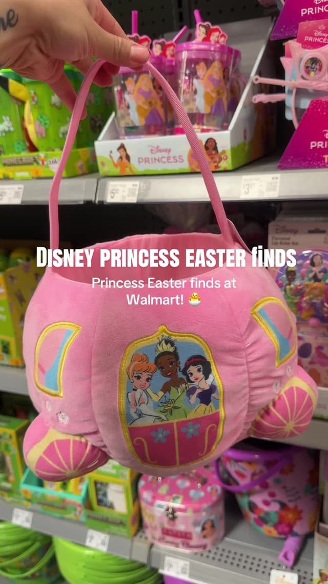 So cute!! #walmartfinds #easterfinds #cutefinds #disneyprincess #parentsoftiktok 