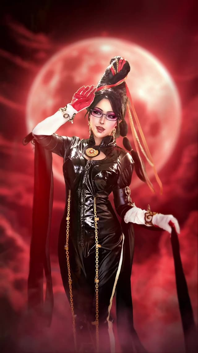 turning myself into bayonetta🥵🖤 aku usahain imitate makeup bayonetta semirip mungkin GIMANA MENURUT KALIANN?!?!  (btw bikinnya after sakit begadang pluss ngeditnya 3-4 harian PWIS RAMAIKAN HAHAHA😜) #bayonetta #makeuptransition #makeuptransformation #makeuptrend #selfcareisjoy 